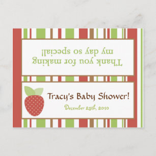 Goody Bag Topper Red Barn Boerderij Uitnodiging Briefkaart