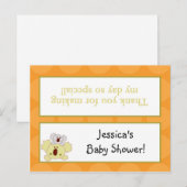 Goody Bag Toppers Tropische Punch Uitnodiging Briefkaart (Voorkant / Achterkant)