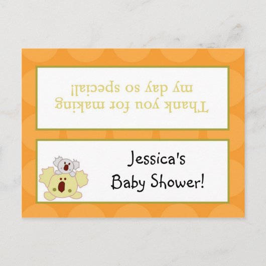 Goody Bag Toppers Tropische Punch Uitnodiging Briefkaart (Voorkant)