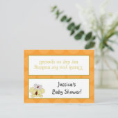 Goody Bag Toppers Tropische Punch Uitnodiging Briefkaart (Staand voorkant)