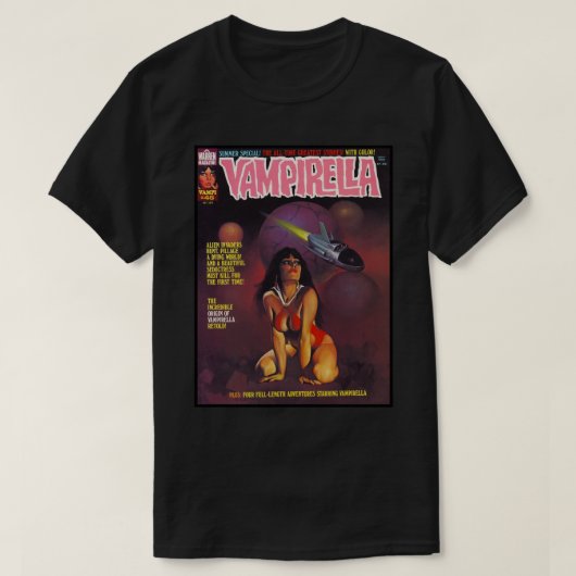 GOODY EEN ANDERE GROTE VAMPIRELLA MAGAZINE CO T-SHIRT (Design voorkant)