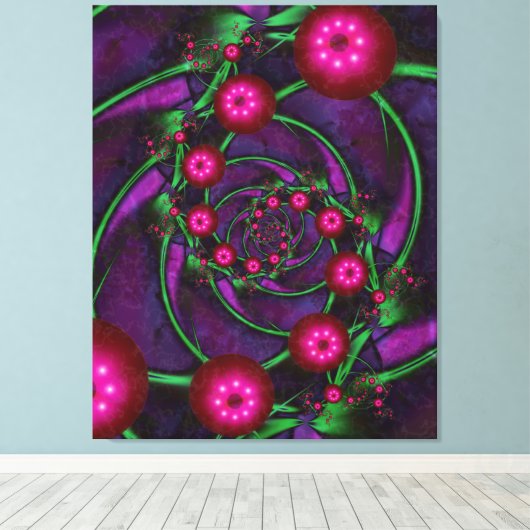 Goody Goody Gumdrop Canvas Afdruk (Insitu (Houten vloer))