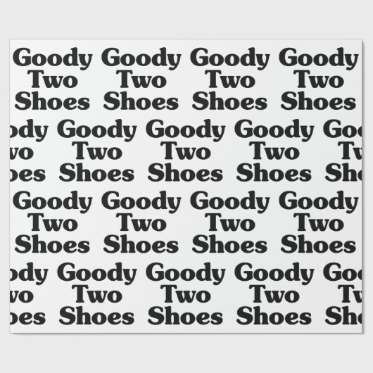 Goody Two Shoes Cadeaupapier (Vlak)