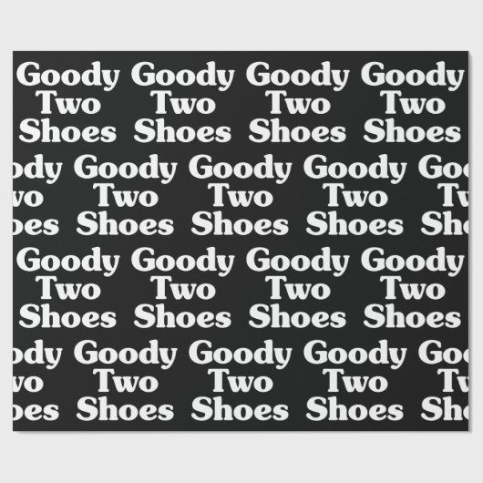 Goody Two Shoes die Papier verpakken (Vlak)