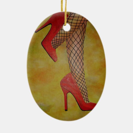 Goody Two Shoes Keramisch Ornament (Achterkant)