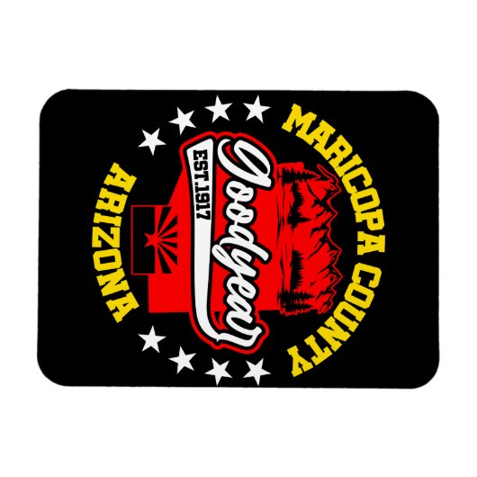 Goodyear, Arizona Magneet (Horizontaal)