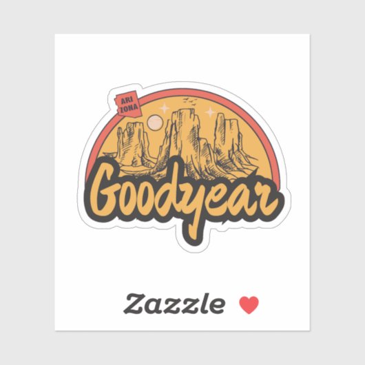 Goodyear, Arizona Sticker (Vel)