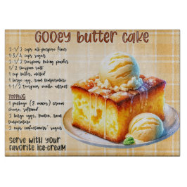 Gooey Butter Cake Recept Snijplank