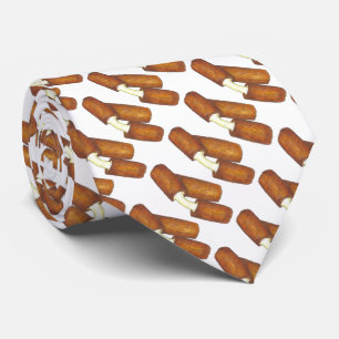 Gooey Fried Mozzarella Cheese Sticks Junk Food Stropdas