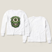 Goofball Monster Eye – Funny Creepy One-Eyed Carto (Voorkant /achterkant)