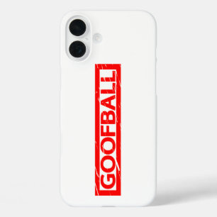 Goofball Stamp iPhone 16 Plus Hoesje