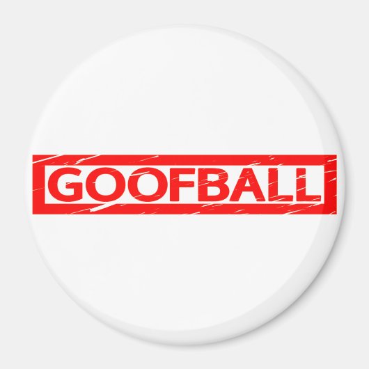 Goofball Stamp Magneet (Voorkant)