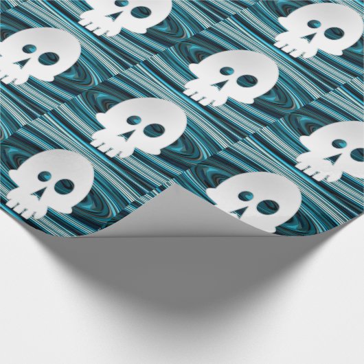 goofi skulls cadeaupapier (Hoek)