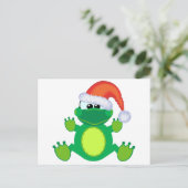 goofkins santa xmas feestdagenkaart (Staand voorkant)