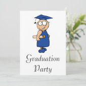 Goofy Afstudeerder Kaart (Staand voorkant)
