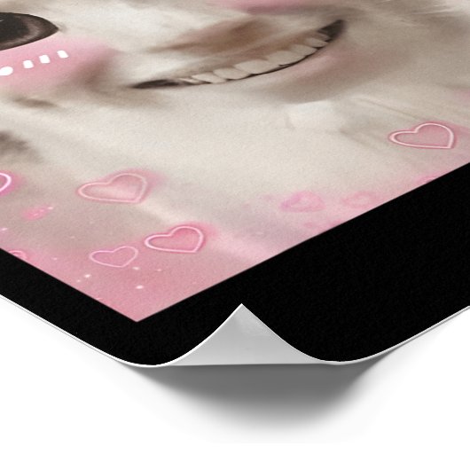 Goofy Ahh Cat Meme Dank Vervloekte Weirdcore Cring Poster (Hoek)