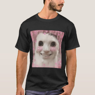 Goofy Ahh Cat Meme Dank Vervloekte Weirdcore Cring T-shirt