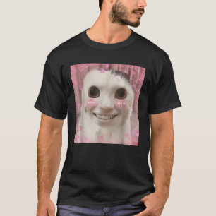 Goofy Ahh Kat Meme Gedoemd Vervloekt Weirdcore Gra T-shirt
