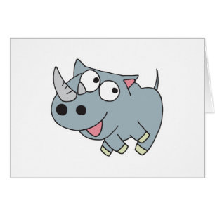 goofy baby rhino