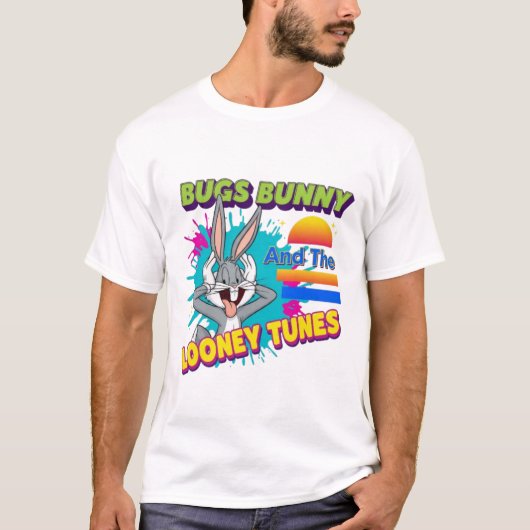 Goofy Bugs! Looney Tunes Character Design T-shirt (Voorkant)