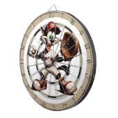 Goofy Cat Baseball Pitcher maakt een einde aan de  Dartbord (Voorkant Rechts)