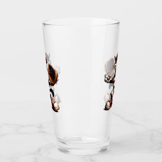 Goofy Cat honkbalwerper eindigt Glas (Links)