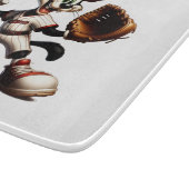 Goofy Cat honkbalwerper eindigt Snijplank (Hoek)