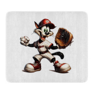 Goofy Cat honkbalwerper eindigt Snijplank