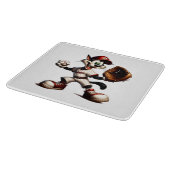 Goofy Cat honkbalwerper eindigt Snijplank (Hoek)