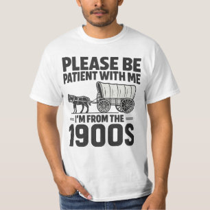 Goofy & Clever Retro Mannen T-Shirt