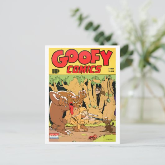 Goofy Comics, #1 Briefkaart (Staand voorkant)