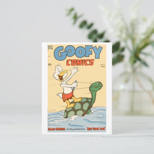 Goofy Comics #39 Briefkaart (Staand voorkant)