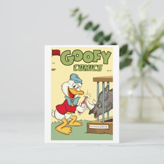 Goofy Comics, #47 Briefkaart (Staand voorkant)
