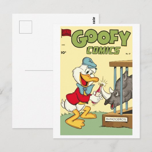 Goofy Comics, #47 Briefkaart (Voorkant / Achterkant)
