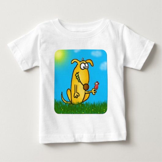Goofy Dog-Baby-Shirt (Voorkant)