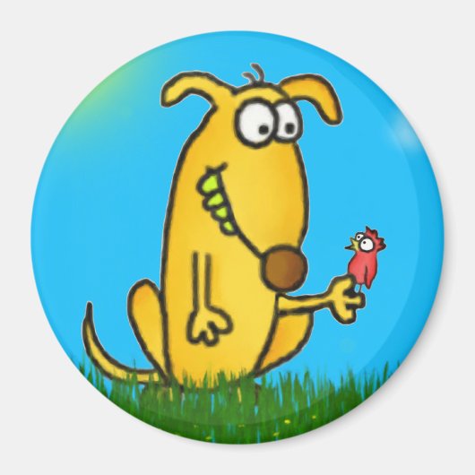Goofy Dog Magnet (Voorkant)
