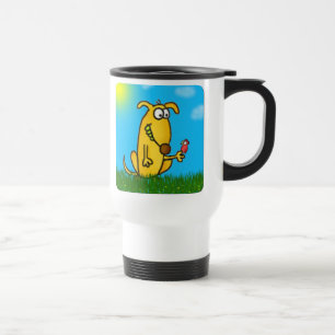 Goofy Dog Travel Mug Reisbeker