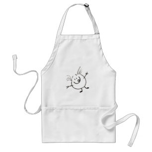 Goofy Doodle Guy Apron Standaard Schort