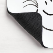 Goofy Doodle Guy Mousepad Muismat (Hoek)