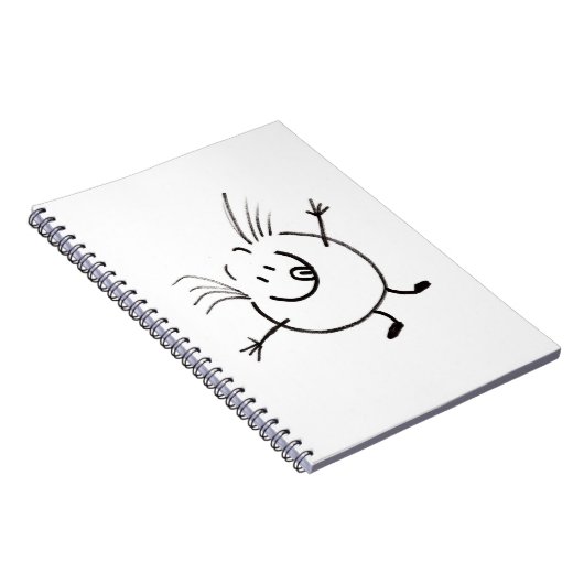 Goofy Doodle Guy Notitieboek (Rechterzijde)