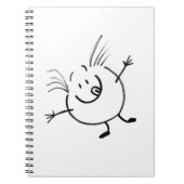 Goofy Doodle Guy Notitieboek (Voorkant)