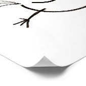 Goofy Doodle Guy Poster (Hoek)