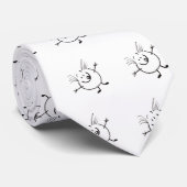 Goofy Doodle Guy Stropdas (Opgerold)