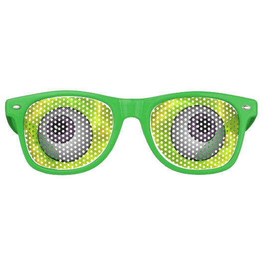 Goofy Eyeball-bril Retro Zonnebril (Voorkant)