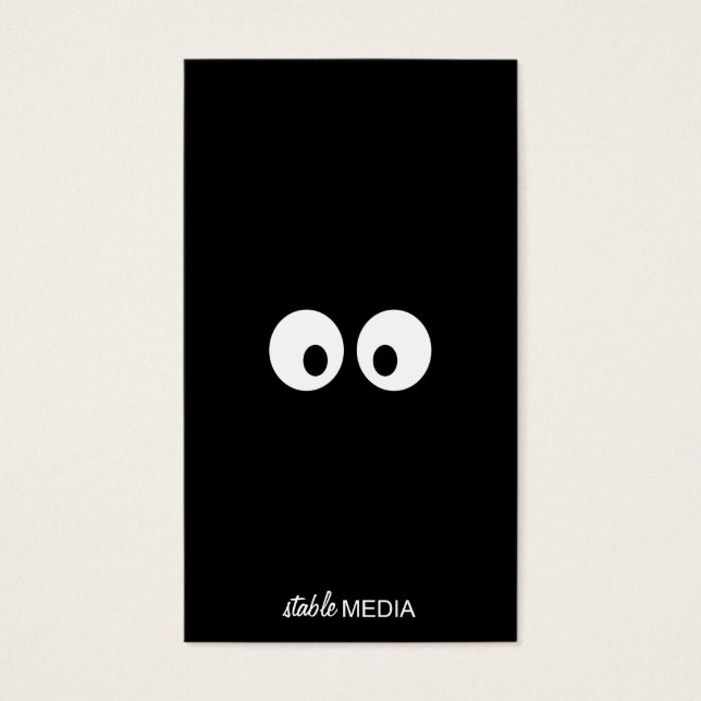 Goofy Eyeballs Visitekaartjes (Voorkant)