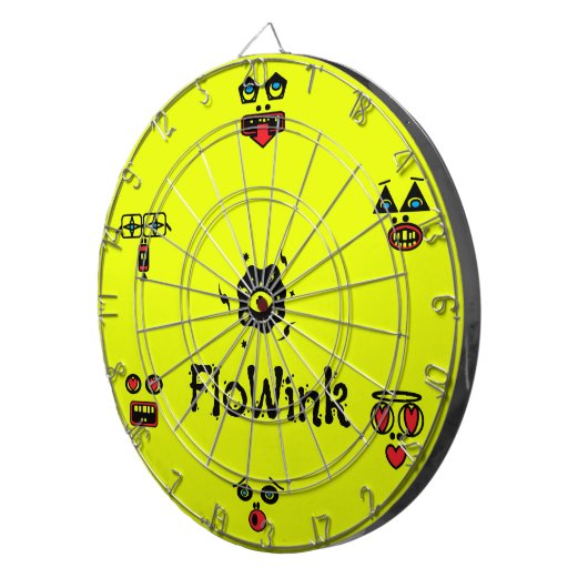 Goofy Face Dartbord (Voorkant Rechts)