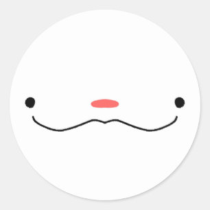 Goofy Face Sticker