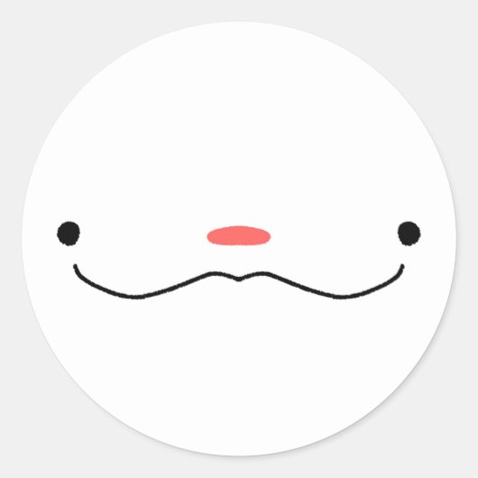 Goofy Face Sticker (Voorkant)