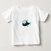 Goofy Fish Baby T-shirt (Voorkant)