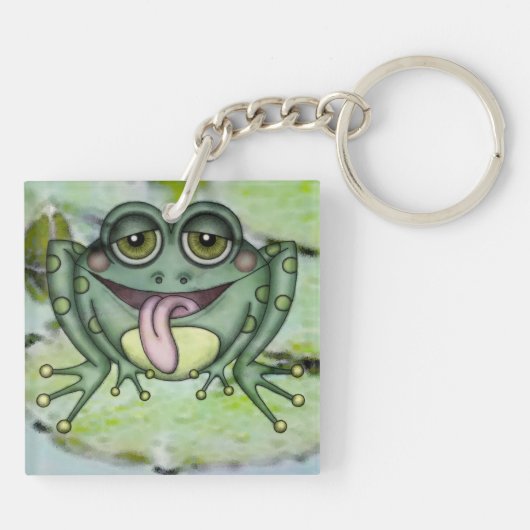 Goofy Frog Sleutelhanger (Achterkant)